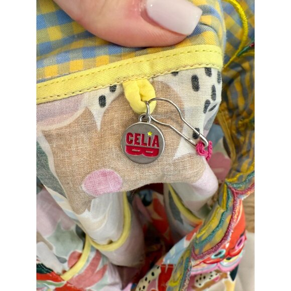 CeliaB Freya Dress Pink Floral Multicolor Midi Maxi Dress NWT - Size XS - Picture 11 of 11